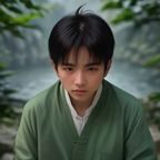 数据核验编辑林晓澄的工作照，正在双屏对比核验番号数据库信息，桌面整洁，戴着细框眼镜，神情认真细致，室内灯光柔和
